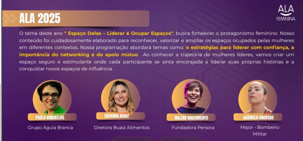 ALA FEMININA 2025
