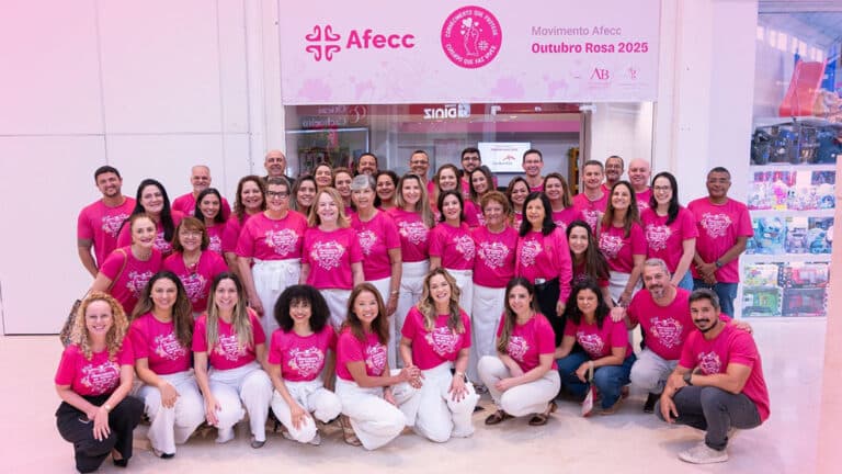 afecc inaugura loja do outubro rosa 2025