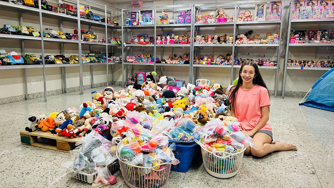 marina cunico celebra 10 anos da lojinha da marina e transforma o natal de 1200 criancas em vulnerabilidade