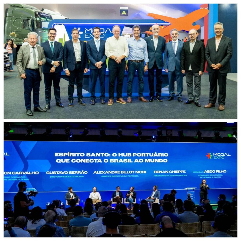 primeiro dia da modal expo 2026 reune liderancas nacionais projeta mais de 100 milhoes em negocios e reforca protagonismo logistico do espirito santo 01