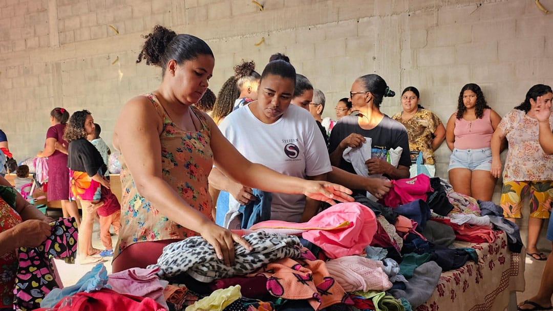 sesc es abre postos de arrecadacao para a campanha do agasalho 2026