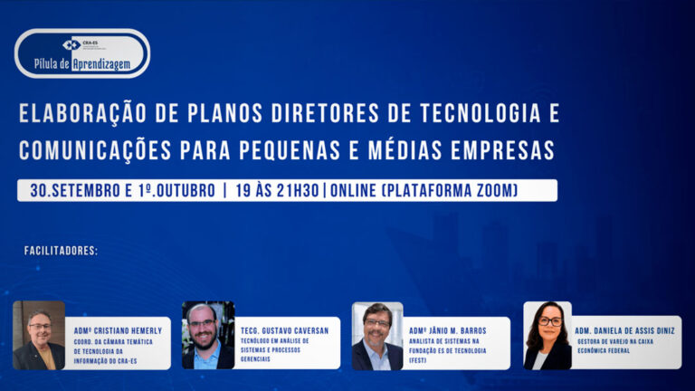 capacitacao gratuita em planejamento de tecnologia para pequenos negocios do es