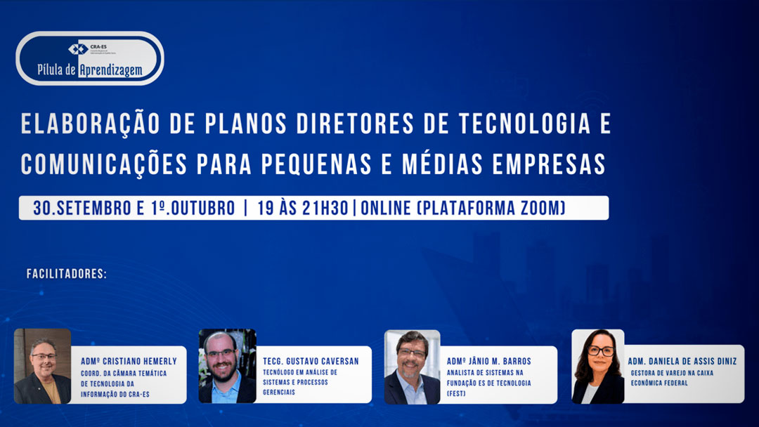 capacitacao gratuita em planejamento de tecnologia para pequenos negocios do es