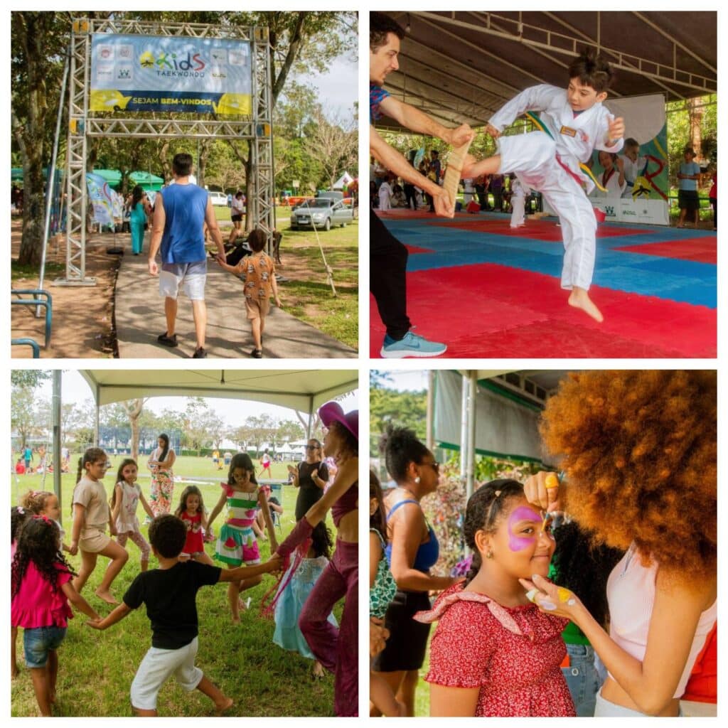 dia das criancas com taekwondo brincadeiras e atividades gratuitas no parque pedra da cebola em vitoria 01